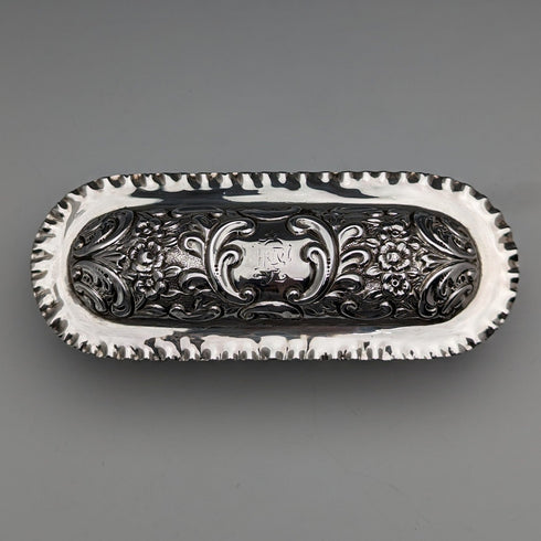 1901年 英国アンティーク 純銀製ボックス 101g Mappin and Webb