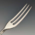 Circa 1829 British antique pure silver dessert cutlery pair by Aaron Hadfield