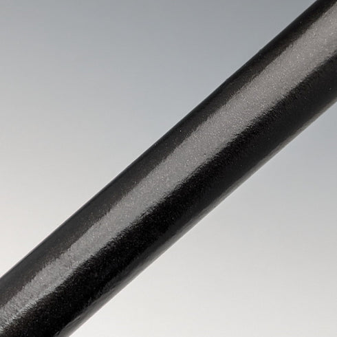 1923 年英國古董男士手杖純銀裝飾黑軸 91 公分 K&S Ltd