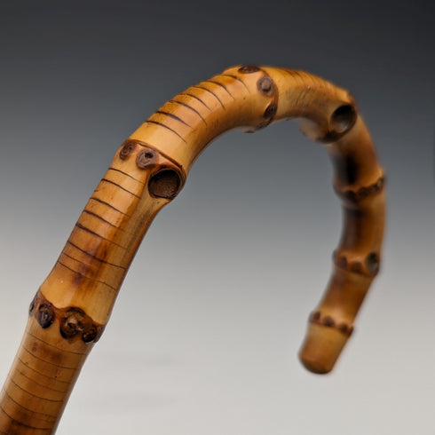 古董男士竹杖 91 厘米