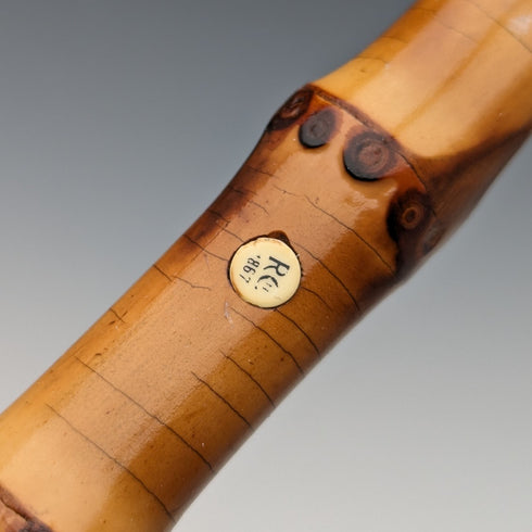 古董男士竹杖 91 厘米