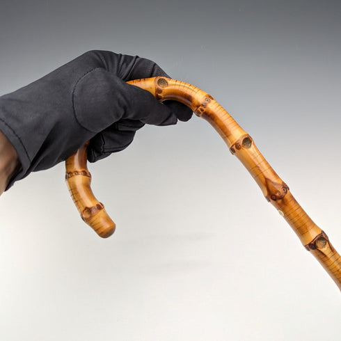 古董男士竹杖 91 厘米