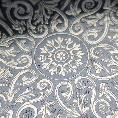 Antique Longines pocket watch from around 1890, silver side, fine Niello case, in good working order