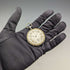 Circa 1880 Antique Bauer Decorative Dial Winding Pocket Watch Silver Side Diameter 44mm Working Condition