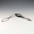 American antique sterling silver detailed decorative portable folding glasses Roniet