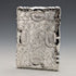 1903 British antique sterling silver card case, 95g, John Rose