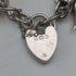 1983 British vintage sterling silver charm bracelet, 53g