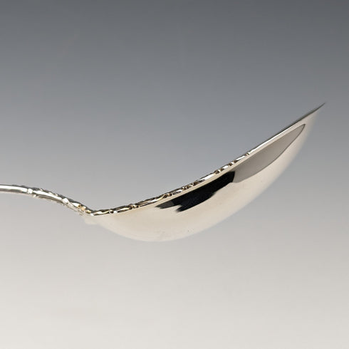Circa 1900 American antique sterling silver serving spoon