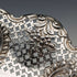 1895 British antique sterling silver floral dish, 111g, James Dixon & Sons