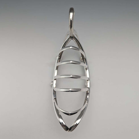 British Vintage Silver Plated Swan Toast Rack