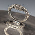 Circa 1909 British antique silver plated biscuit barrel Daniel & Arter