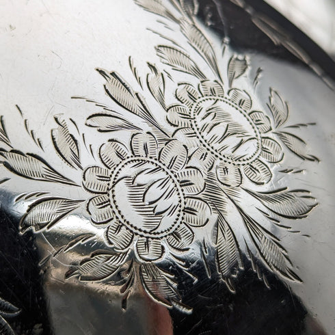 1885年頃 英国アンティーク シルバープレート製 バチェラーコーヒーポット Mappin Brothers