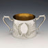 Circa 1900 British antique silver plate tea set, 3 piece set