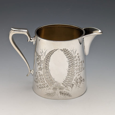 1900年頃 英国アンティーク シルバープレート製 ティーセット 3点セット