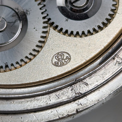 Circa 1893 Antique Stauffer & Co. Pocket Watch, Silver Side Half Hunter, in good working order