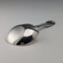 1863 British antique sterling silver tea caddy spoon George Unite