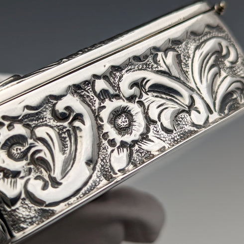 1897 年英國古董純銀方盒 60 克 George Nathan & Ridley Hayes