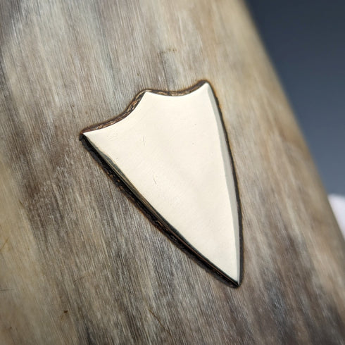 約 1900 年英國古董喇叭燒杯杯一對