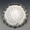 1846 年英國古董純銀 Salva 卡托盤直徑 23 公分 396 克 George Frederick Pinnell