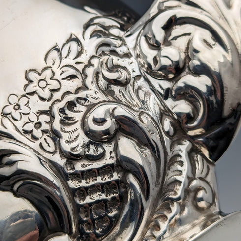 20世紀前半 英国ヴィンテージ シルバープレート製 ティーセット 3点セット