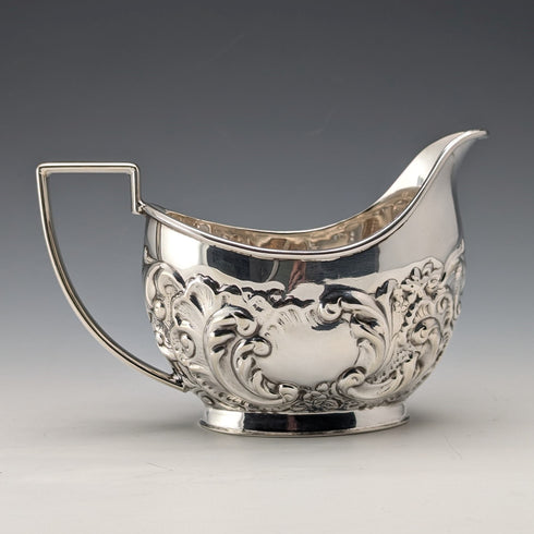 20世紀前半 英国ヴィンテージ シルバープレート製 ティーセット 3点セット