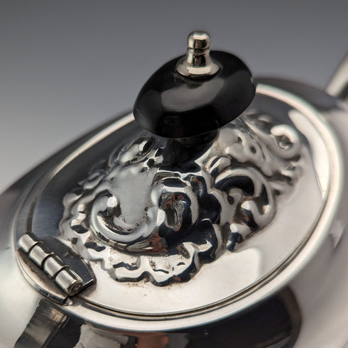 20世紀前半 英国ヴィンテージ シルバープレート製 ティーセット 3点セット