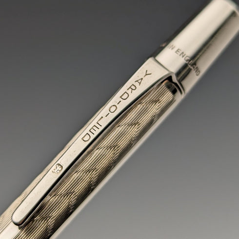 1952 年英國 Yard O' 紅色純銀自動鉛筆,附盒子和文件