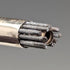 1983 British Yard O' Red Sterling Silver Push-Pull Pencil in Case
