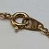 Early 20th Century British Antique 9ct Gold & Red Stone Fob Necklace