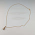 Early 20th Century British Antique 9ct Gold & Red Stone Fob Necklace