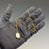 1987 British Vintage 9ct Gold Oval Locket Pendant Necklace