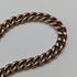 Antique British Gold-Plated Albert Chain 9ct Gold Two-Tone Swivel Fob