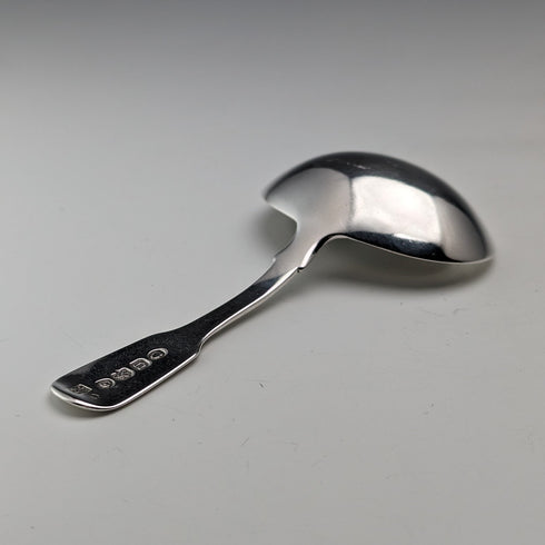 1835 年英國古董純銀茶盒湯匙約翰、亨利和查爾斯·利亞斯