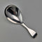 1850 British antique sterling silver tea caddy spoon Chawner & Co.