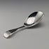 1850 British antique sterling silver tea caddy spoon Chawner & Co.