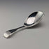 1850 British antique sterling silver tea caddy spoon Chawner & Co.