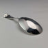 1850 British antique sterling silver tea caddy spoon Chawner & Co.