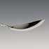 1850 British antique sterling silver tea caddy spoon Chawner & Co.