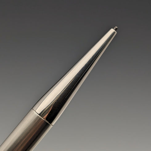 1961 British Yard O' Red Sterling Silver Push-Pull Pencil in Case