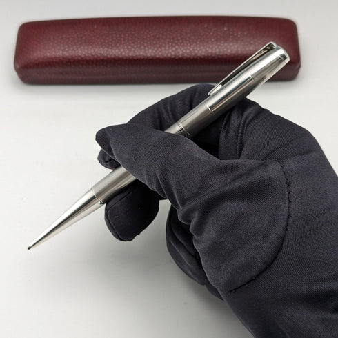 1961 英國 Yard O' 紅色純銀自動鉛筆(附盒子)