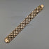 Swiss Vintage Gold Plated Panther Link Bracelet