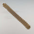 Swiss Vintage Gold Plated Panther Link Bracelet