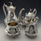 Vintage British silver plate tea/coffee set James Dixon & Sons