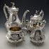 Vintage British silver plate tea/coffee set James Dixon & Sons