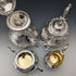 Vintage British silver plate tea/coffee set James Dixon & Sons