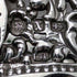 1897 British antique sterling silver openwork napkin ring, 27g, Thomas Hayes