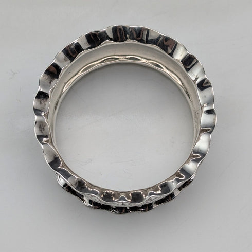 1898 年英國古董純銀餐巾環 16 克 Minshull&Latimer