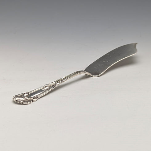 Circa 1905 American antique sterling silver butter knife 38g FRANK W. SMITH