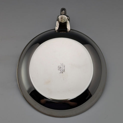 英国ヴィンテージ シルバープレート製 リス装飾 ナッツディッシュ M&R