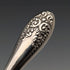 1901 British antique pure silver handled hat brush, Walker & Hall